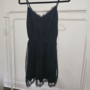 Abercrombie & Fitch lace, dress, black